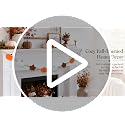 Fall Felt Pumpkin & Maple Leaf Garland - Handmade Autumn Decor 5.9Ft