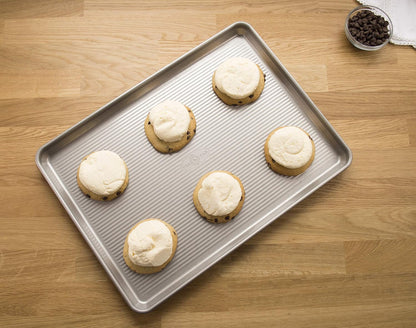 USA Pan Bakeware Heavy-Duty Half Sheet - Warp-Resistant Nonstick Baking Pan for Perfect Results