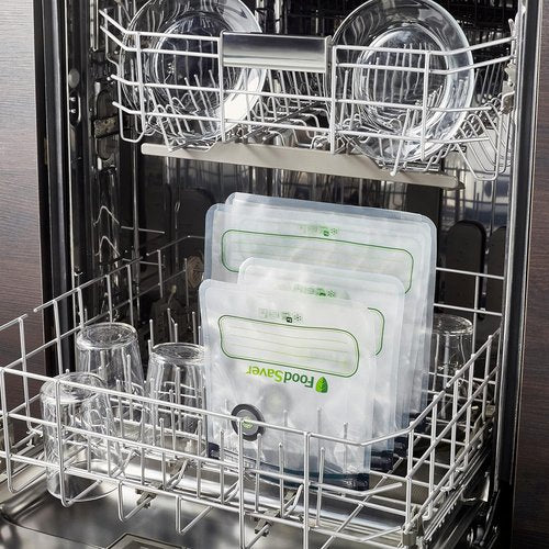 FoodSaver® Reusable Gallon Vacuum Zipper Bags - Keep Food Fresh Longer | Durable & Eco-Friendly
