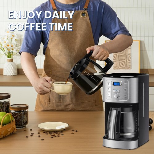 14-Cup Replacement Carafe Compatible with Cuisinart Coffee Maker Models DCC-3200, DCC-3200P1, DCC-2200, DCC-2600, DCC-2800 and CBC-7000PCFR Model# DCC-2200RC-1