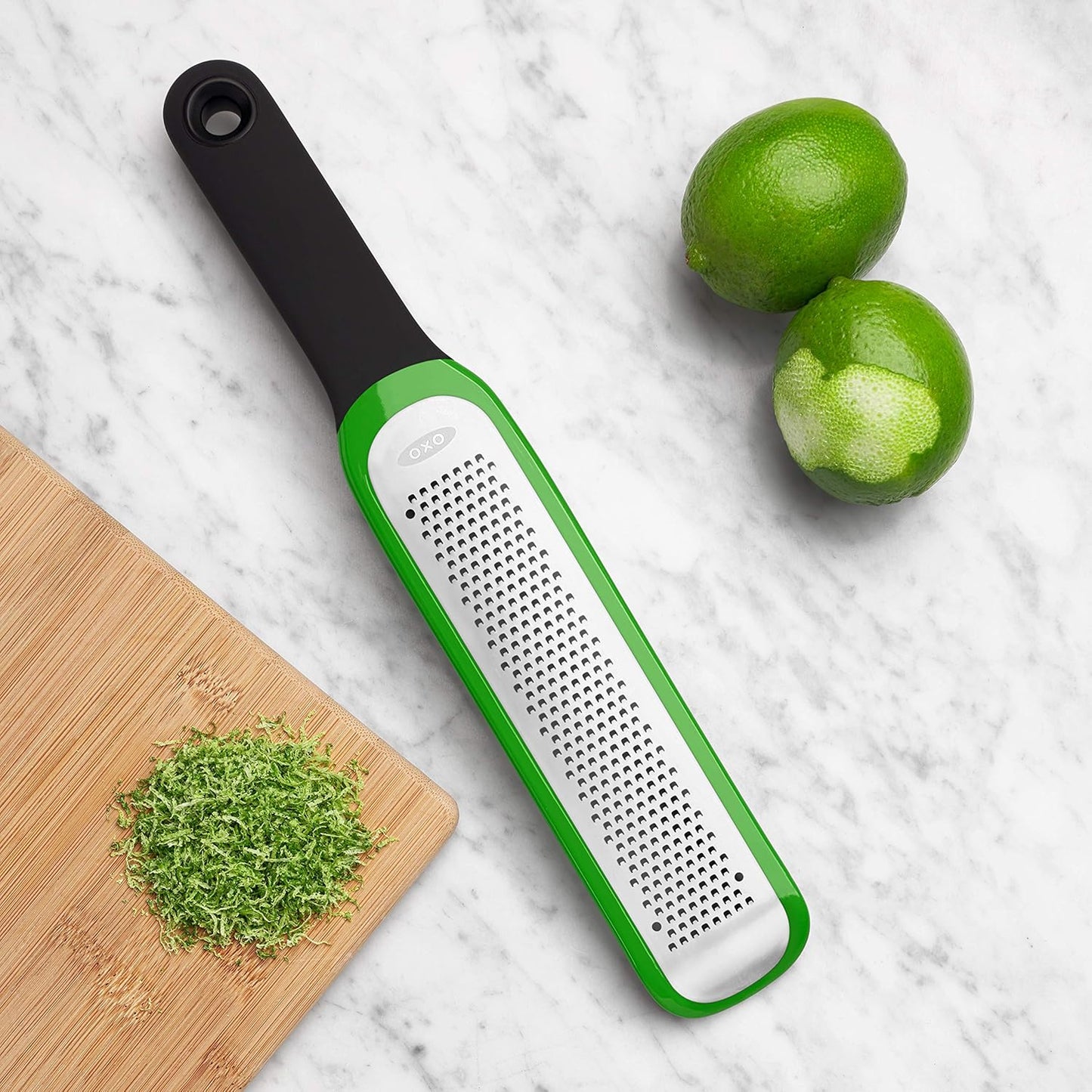 OXO Good Grips Zester & Grater - Precision Etched Design for Effortless Citrus & Cheese Grating