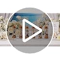 Beach Christmas Ornaments Set - Glass Bottles with Sand & Seashells, Holiday Decor