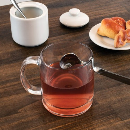 HIC Kitchen Curved Handle Honey Spoon, 18/8 Stainless Steel, Serve Honey, Jelly, and Syrup Without The Mess