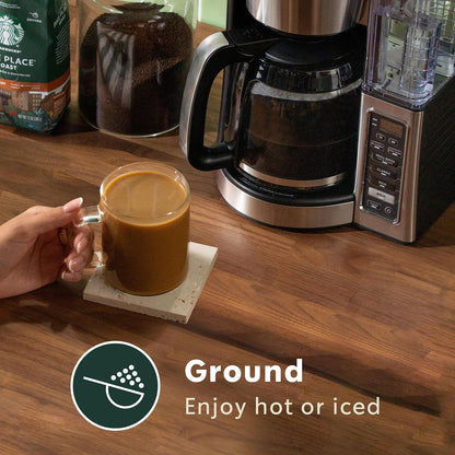 Starbucks Ground Coffee - Medium Roast Breakfast Blend for Hot or Iced Coffee - 28 oz