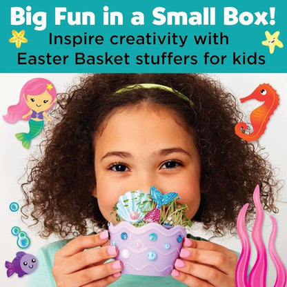 Creativity for Kids Mini Garden - Mermaid Terrarium Kit for Girls | Fun Crafts & Gifts for Ages 6+