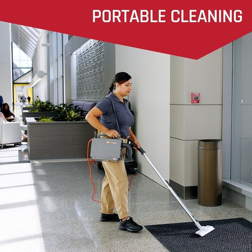 Hoover Commercial PortaPower Canister Vacuum Cleaner - Lightweight 2-in-1 Bagged Vac & Blower | Ideal for Commercial Use