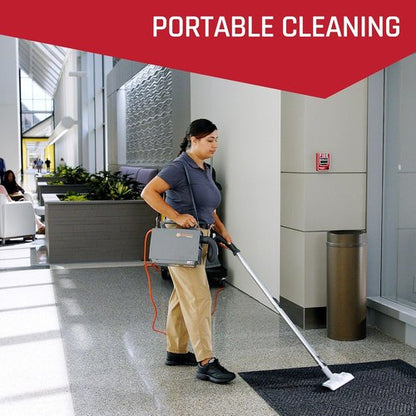 Hoover Commercial PortaPower Canister Vacuum Cleaner - Lightweight 2-in-1 Bagged Vac & Blower | Ideal for Commercial Use