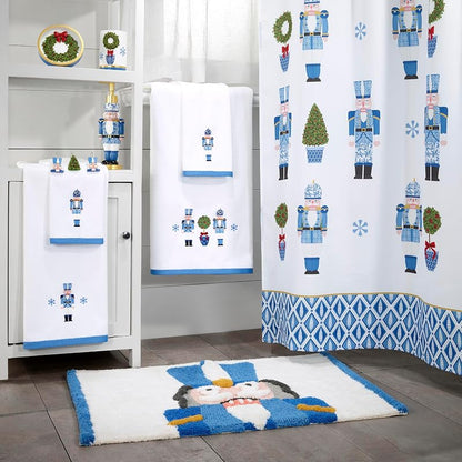 Nutcracker Bath Rug 1'8" x 2'6" Rectangular - 20x30 Cotton, Avanti Christmas