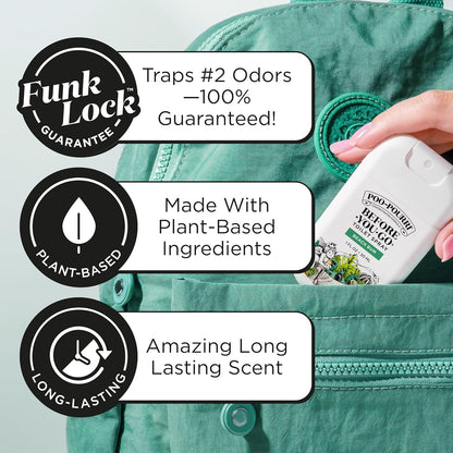 Poo-Pourri Pocket Toilet Spray - Travel Essential for On-The-Go Odor Control | Beach Bum, 1 Fl Oz, TSA Approved