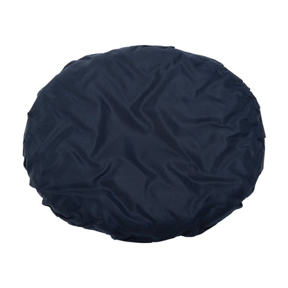 DMI 16-inch Convoluted Molded Foam Ring Donut Pillow Seat Cushion for Hemorrhoids, Back Pain, Tailbone Relief Cushion, Navy