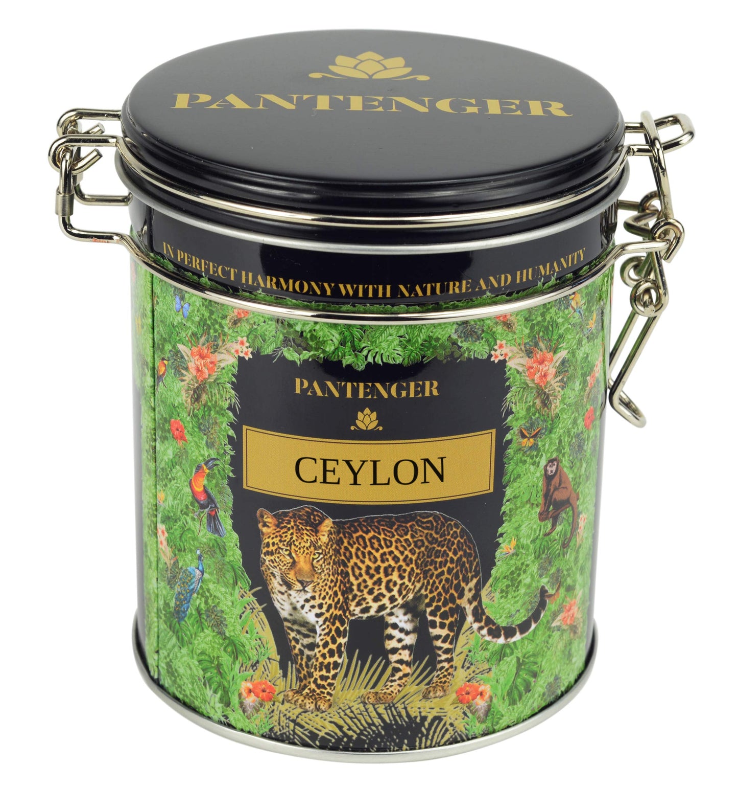 Pantenger Ceylon Tea Loose Leaf. 3.5 Ounce (50 Servings). USDA Organic Black Tea Leaves from Dimbula, Sri Lanka. High Grown Ceylon Tea. Packed in USA.