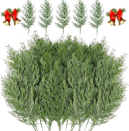 Artificial Pine Branches 30 Stems 12.6in for Wreaths, Centerpieces & DIY Decor (Variation of THIS listing: 30+12.6inch)