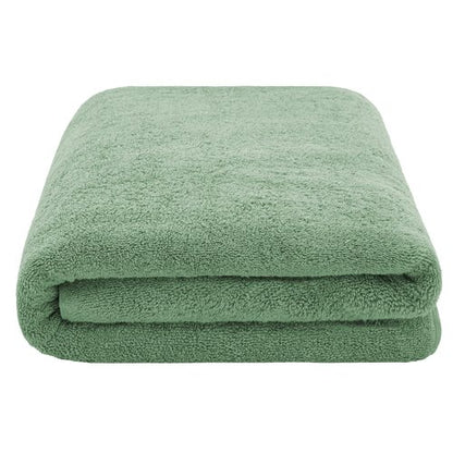 American Soft Linen 100% Cotton 600 GSM Turkish 40x80 Oversized Bath Towel Sheet, Extra Large Adult Towels for Bathroom, Sage Green