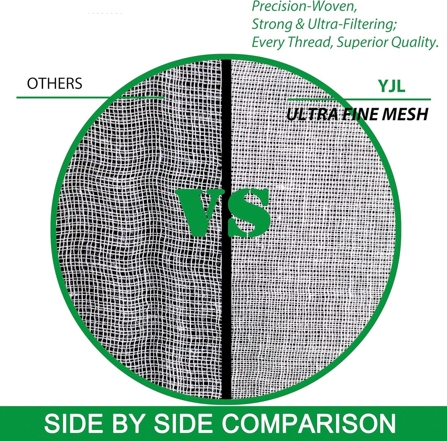 Organic Cheese Cloths - Grade 100 Extra Ultra Fine Mesh | 20x20 Inch, 6 Pack, 100% Unbleached Cotton for Straining & Cooking
