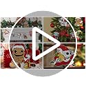 16 Pack Christmas Tree Ornaments - Holiday Hanging Decorations for Xmas
