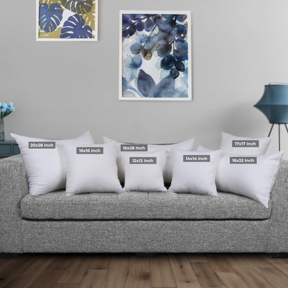 Utopia Bedding Throw Pillows Insert (Pack of 2, White) - 12 x 12 Inches Bed and Couch Pillows - Indoor Decorative Pillow