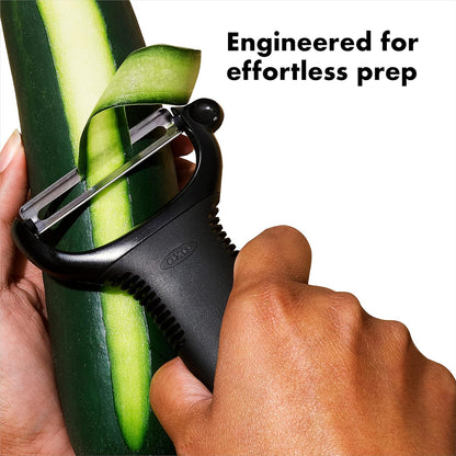 OXO Good Grips Y-Peeler - Ergonomic Vegetable Peeler for Effortless Peeling | Durable Stainless Steel