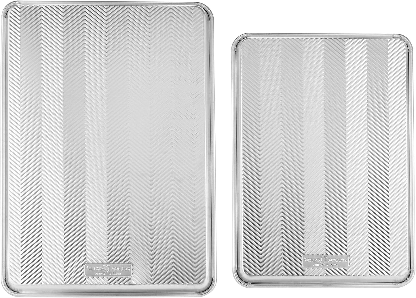Nordic Ware Big Sheet & Half Sheet Set - Versatile Baking Pans for Perfectly Even Cooking