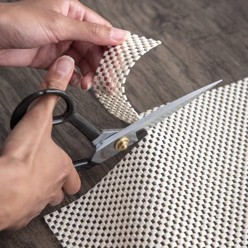 nuLOOM 2' x 8' Non-Slip Gripper Rug Pad, Cushioned for Comfort & Floor Protection, Skid Resistant Pads for Hard Floors Under Carpet Mat Cushion, Customizable Protection