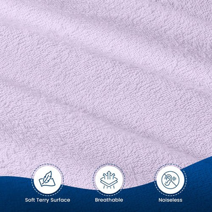 Utopia Bedding Waterproof Mattress Protector Twin Size, Premium Terry Mattress Cover 200 GSM, Breathable, Fitted Style with Stretchable Pockets (Lavender)