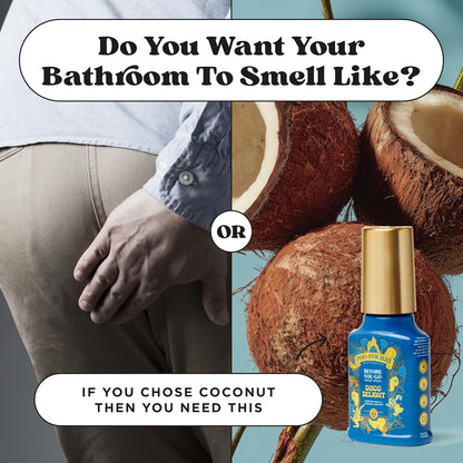 Poo-Pourri Before-You-Go Toilet Spray - Disco Delight, 2 Fl Oz | Frosted Vanilla, Coconut & Mint