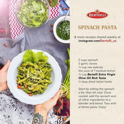 Bertolli Extra Virgin Olive Oil - Premium Quality, 17 oz | Ideal for Cooking and Dressings