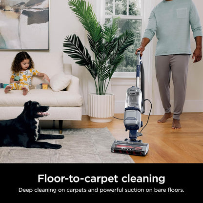 Shark Pet Performance Plus Lift-Away Vacuum - DuoClean & Odor Neutralizer, Navy/Silver