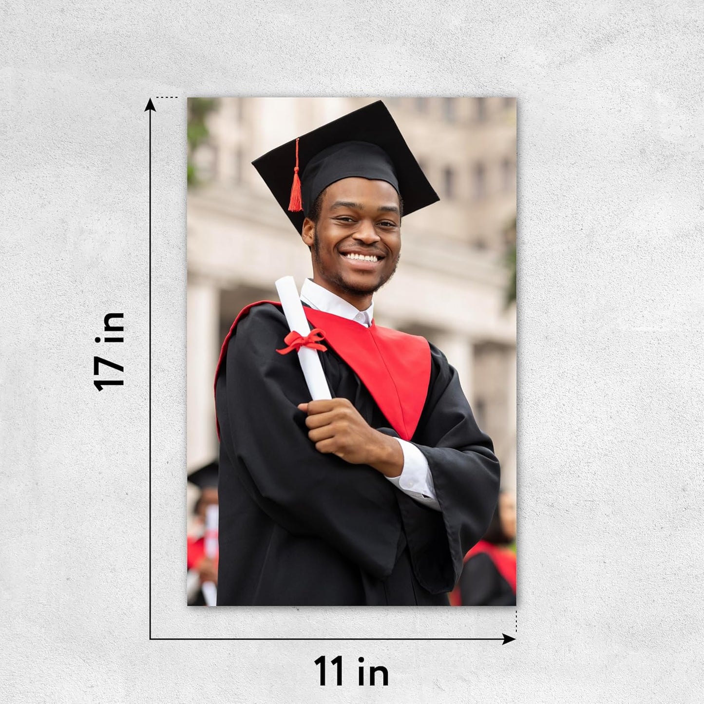 Skiennix Custom Poster Print - Personalized 11x17 Photo Prints | Upload Your Own Images