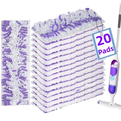Disposable Mopping Pad Refills for PowerMop Multi-Surface Mopping Pad Refills for Floor Cleaning, 20 Count