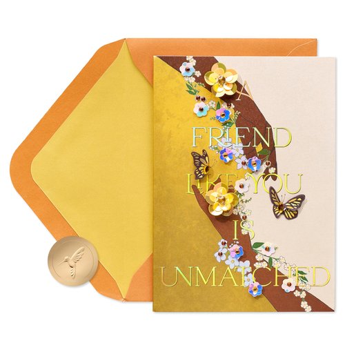 Papyrus Card for Friend (Showing Up and Showing Out)