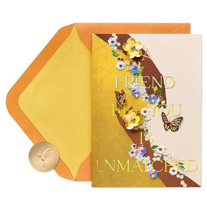 Papyrus Card for Friend (Showing Up and Showing Out)