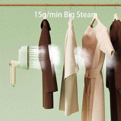 UltLegCreX Portable Travel Steamer for Clothes,800-1150w Foldable Clothes Steamer and Iron,Fast Heat Up,180° Rotatable Handle,Powerful Wrinkle Remover for Home & Travel,Large Ceramic Heat Panel