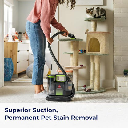 BISSELL® Little Green® Max Pet Portable Carpet Cleaner - Deep Cleaning with Self-Cleaning Tool | Ideal for Auto Detailing