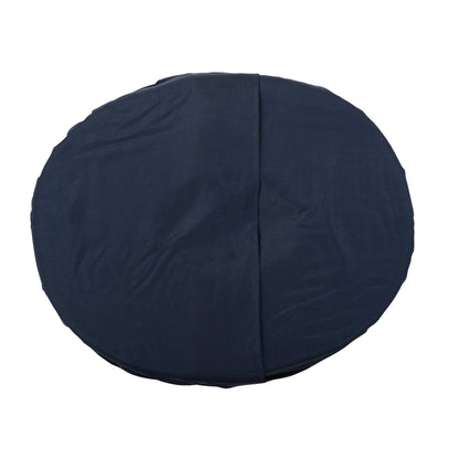 DMI 16-inch Convoluted Molded Foam Ring Donut Pillow Seat Cushion for Hemorrhoids, Back Pain, Tailbone Relief Cushion, Navy