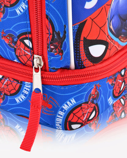 Fast Forward Marvel Spiderman Lunch Box for Kids | Miles Morales Insulated Lunch Bag Lunch Box for Boys, Girls, Toddlers | Spiderman Blue Reusable Lunchbox