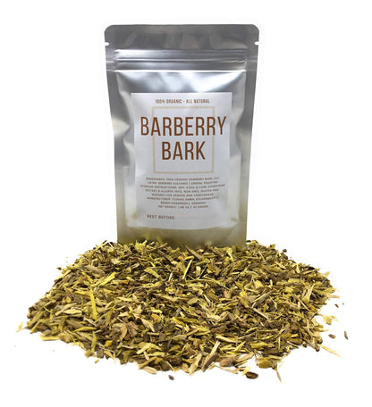 Barberry Bark - Dried, Cut & Natural Berberis Vulgaris Bark - Net Weight: 1.48oz/ 42g