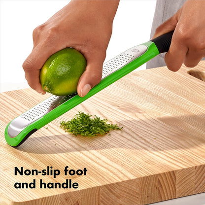 OXO Good Grips Zester & Grater - Precision Etched Design for Effortless Citrus & Cheese Grating