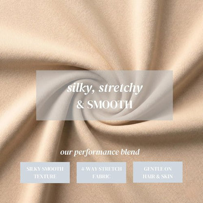 Beckham Hotel Collection Cooling Pillowcases - Silky Soft & Breathable | Standard/Queen Size Set of 2, Sand