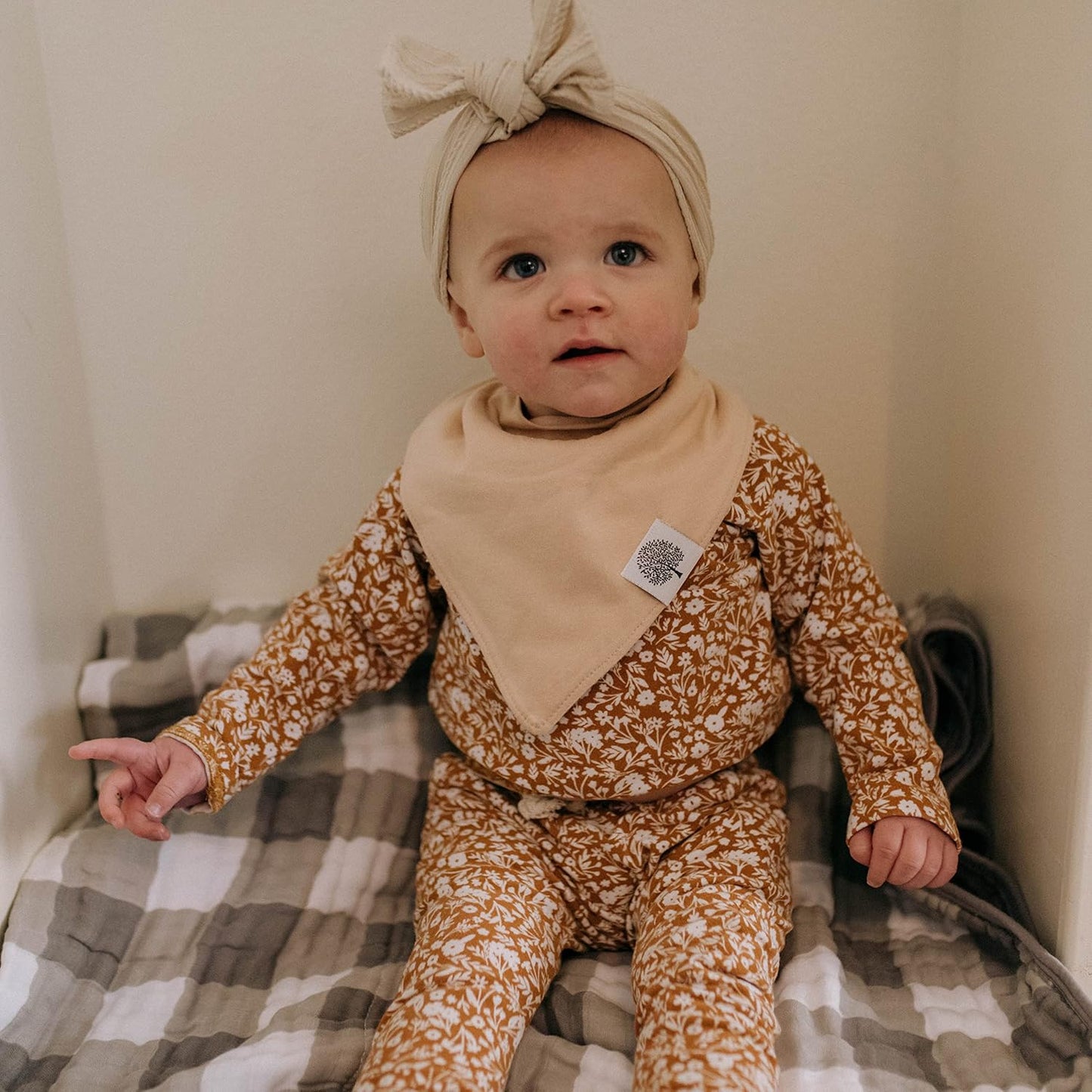 Parker Baby Bandana Drool Bibs - Soft & Stylish Teething Bibs for Boys, Girls & Unisex