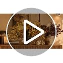 Artificial Nandina Berry Stem - Yellow 4 Pack, Faux Flowers for Decor