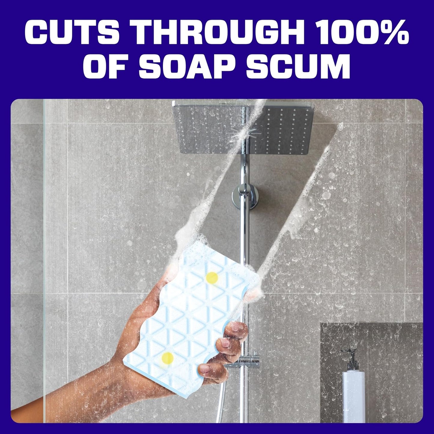 Mr. Clean Magic Eraser Sponge - Powerful Bathroom Cleaner with Lemon Scent | 5 Count Pack