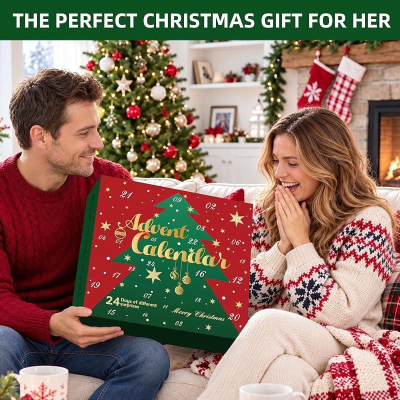 Self Care Advent Calendar 2026 for Women – 24 Days of Bath & Body Gifts (Variation: Self Care)