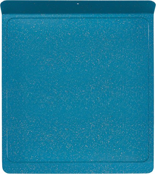 CasaWare Large Baking Cookie Sheet - 12.5 x 14-Inch with 1.5-Inch Handle | Ceramic Non-Stick Coating in Blue Granite