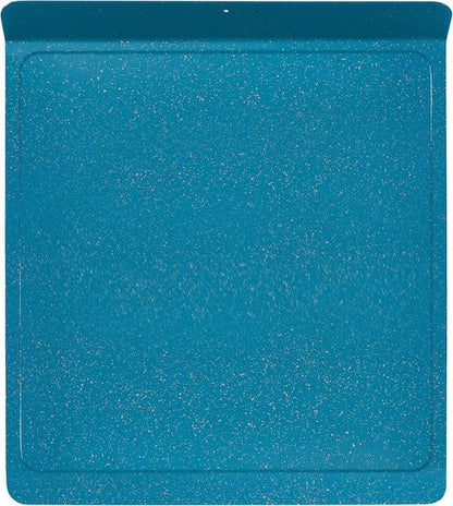 CasaWare Large Baking Cookie Sheet - 12.5 x 14-Inch with 1.5-Inch Handle | Ceramic Non-Stick Coating in Blue Granite