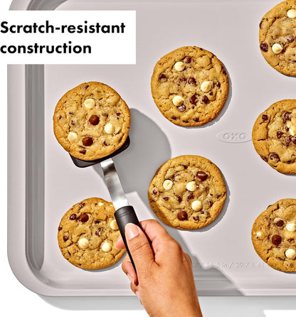 OXO Good Grips Half Sheet Pan - Non-Stick Pro Ceramic Coated Metal Bakeware for Perfect Biscuits