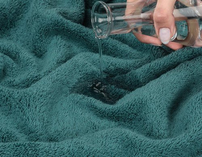 American Soft Linen Luxury Washcloths for Bathroom, 600 GSM 100% Cotton 4 Piece Turkish Wash Cloth Set, 13x13 in Soft Rags for Body and Face, Teal Washcloths