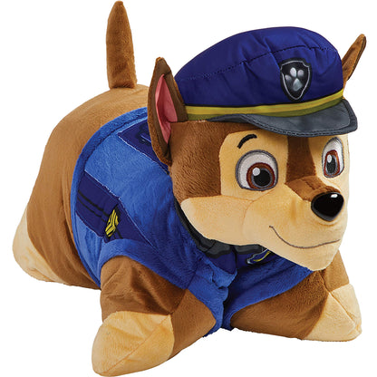 Pillow Pets Jumboz Pillow for Paw Patrol, Chase, 30" Jumbo Folding Plush Pillow, 1 Count (Pack of 1)