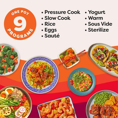 Instant Pot Duo Plus 9-in-1 Multicooker - Versatile Pressure Cooker & Rice Maker, 6 Quart, Stainless Steel