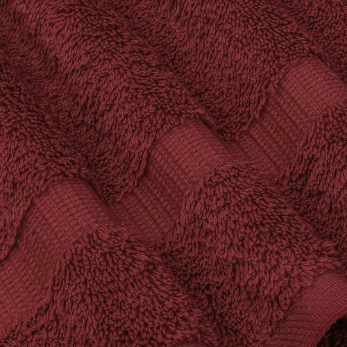 Chakir Turkish Linens | Hotel & Spa Quality 100% Cotton Premium Turkish Towels | Soft & Absorbent (4-Piece Washcloths, Cranberry)