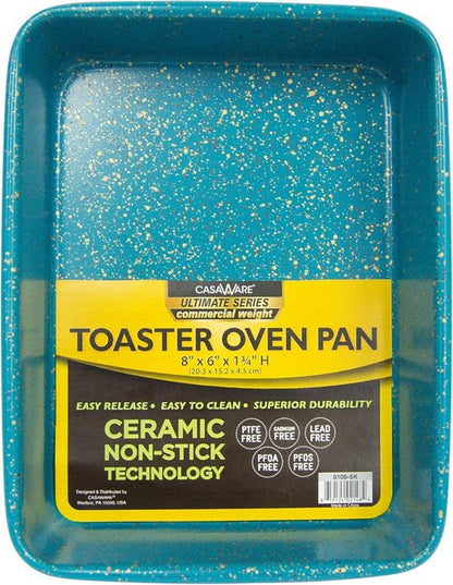 CasaWare 3pc Ultimate Series Bakeware Set - Commercial Weight | Blue Granite Finish